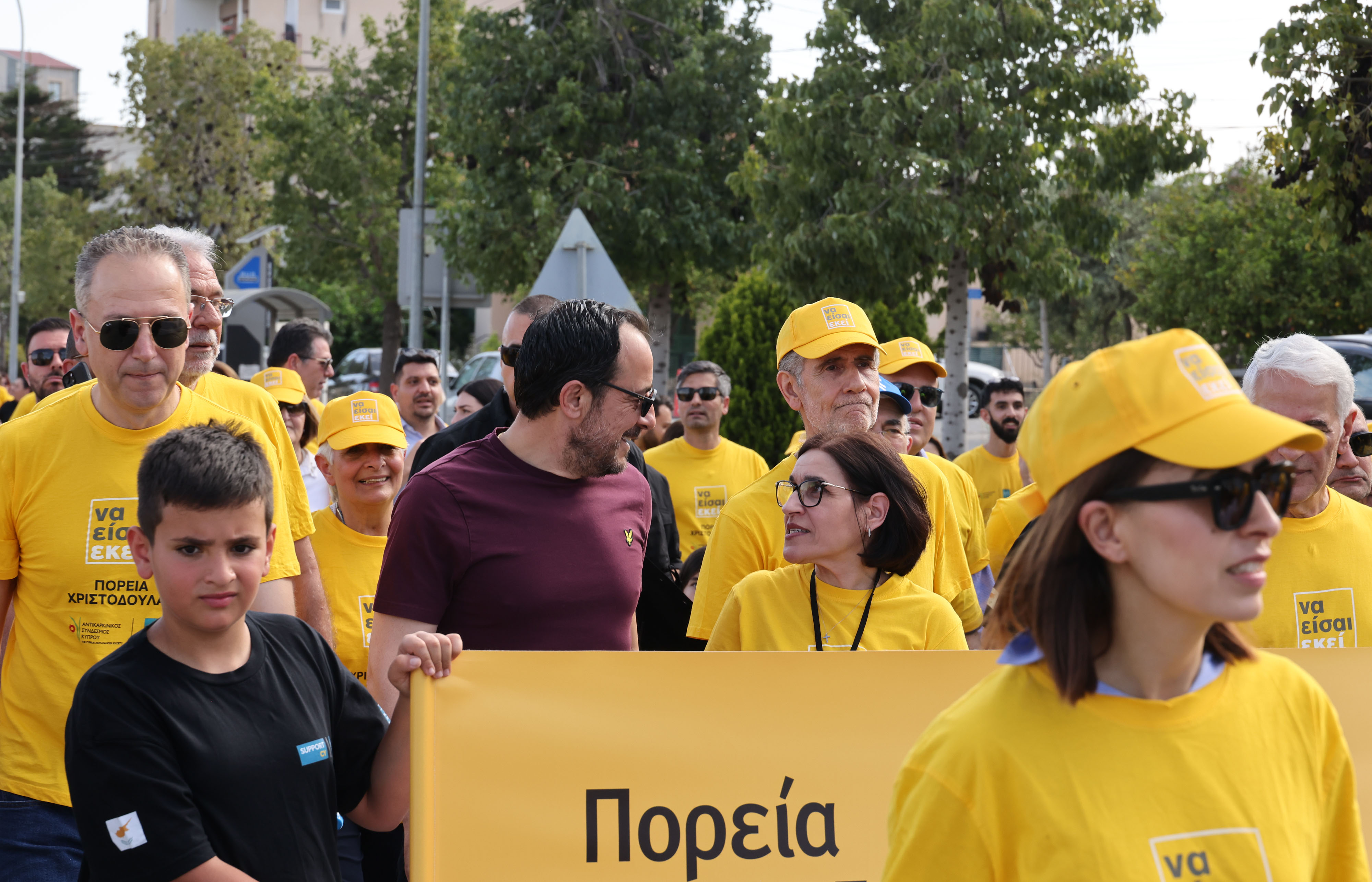 cover President highlights cancer prevention at Christodoula March