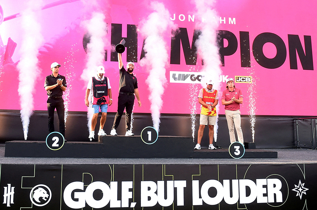 image LIV Golf to continue &#8216;at full throttle&#8217; amid collapse rumours