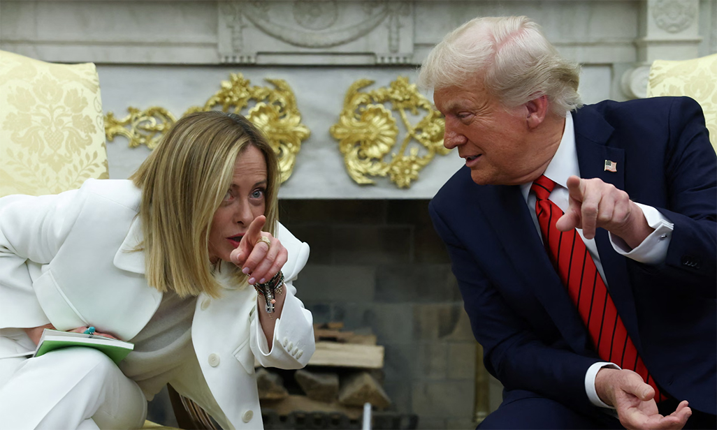 image Trump turns on Meloni, says he is &#8216;shocked&#8217; by Italian leader