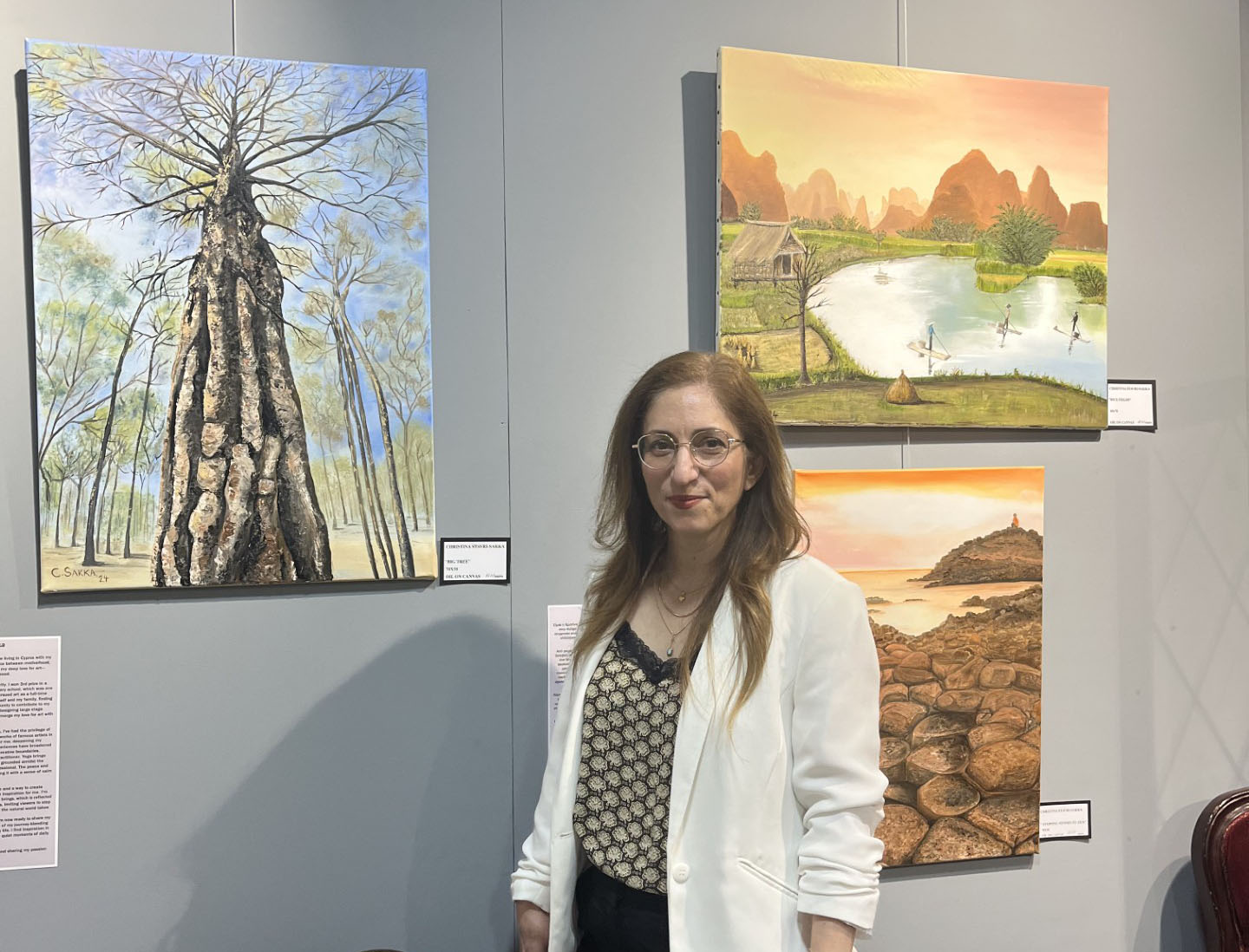 cover A minute with Christina Stavri-Sakka, artist