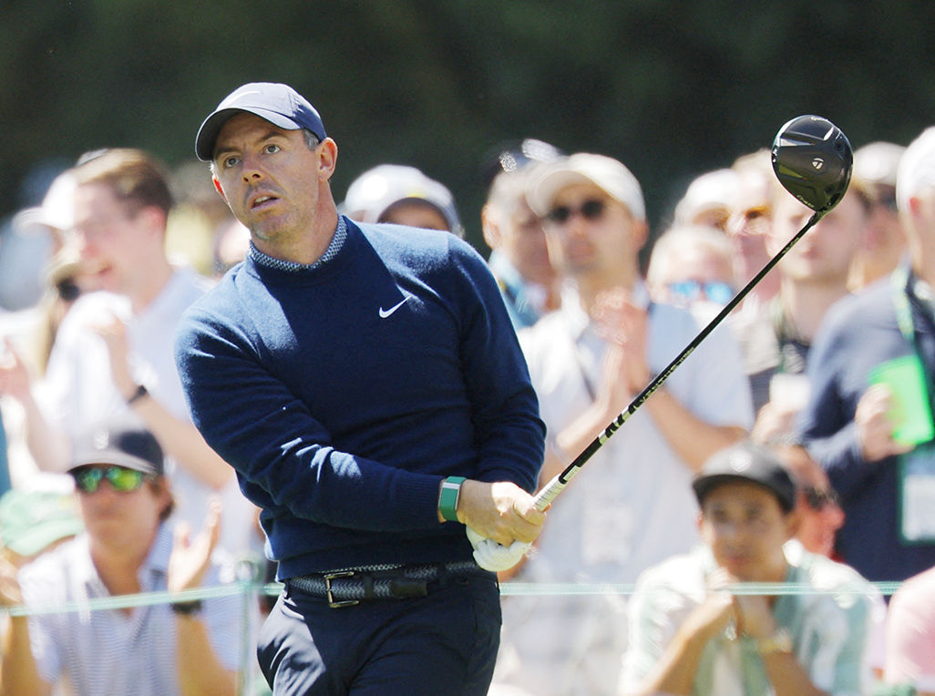 cover Defending champion McIlroy shares first-round Masters lead with Burns