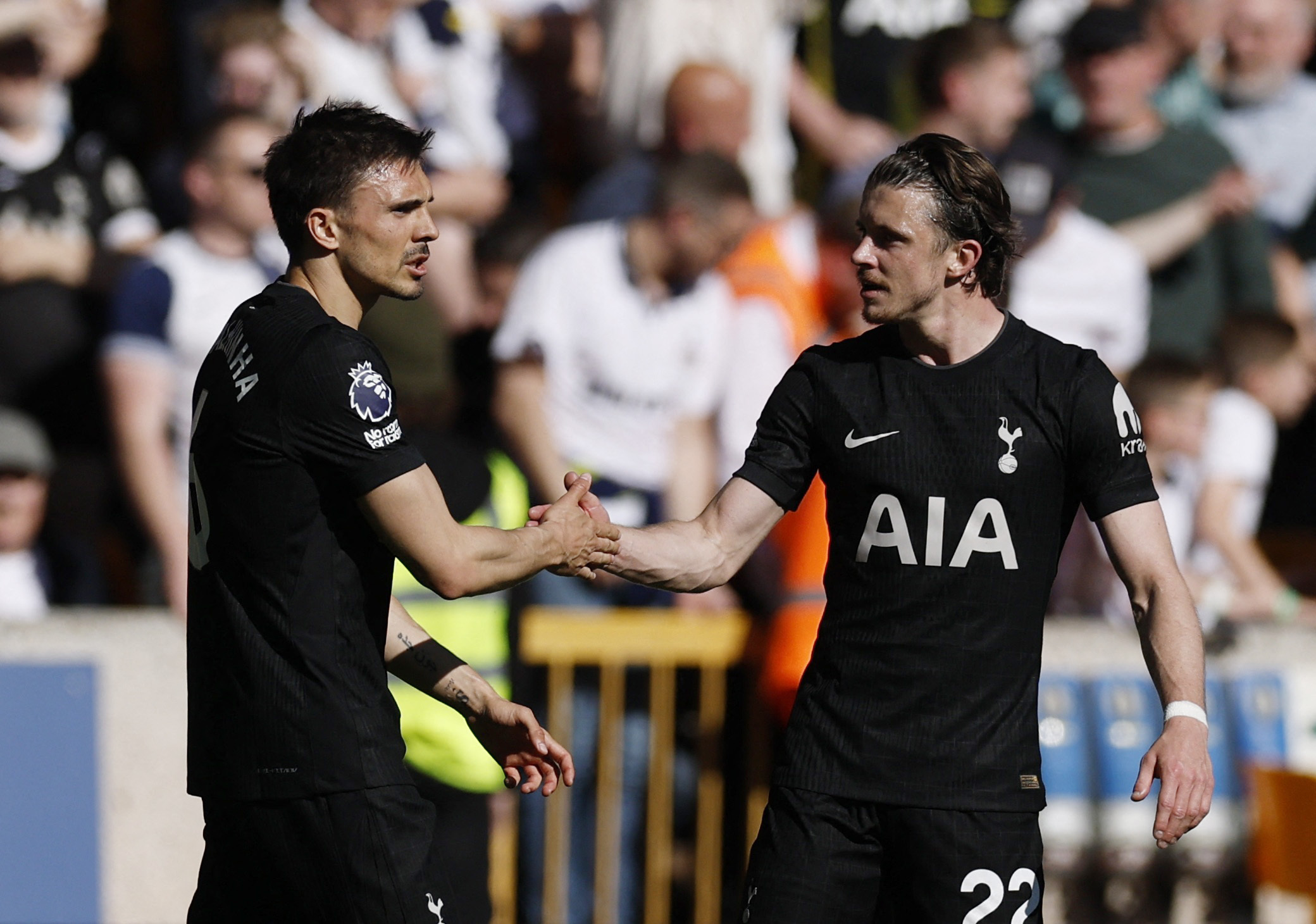 cover Palhinha scores late Tottenham goal at Wolves to end winless run