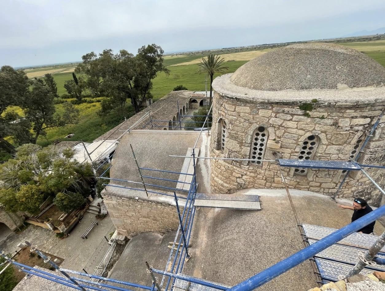 cover Restoration work begins at Famagusta district church