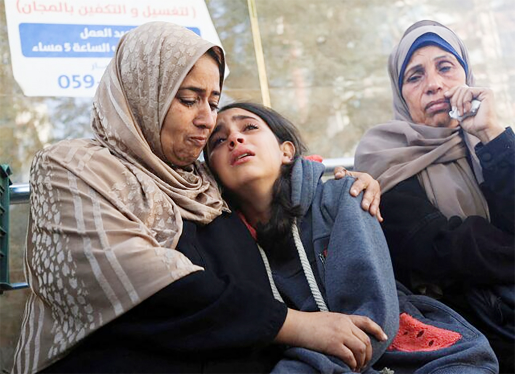 image Average of 47 women and girls killed daily during Gaza war, UN says