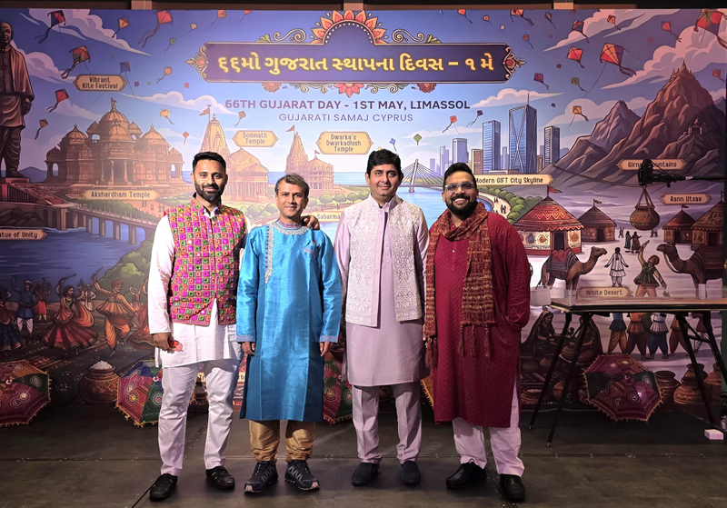 History made in Limassol: Cyprus marks first-ever grand Gujarat Statehood Day