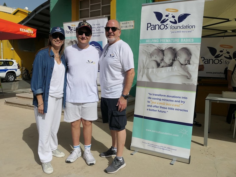 Panos Evripidou Foundation holds 10th annual ride for premature babies