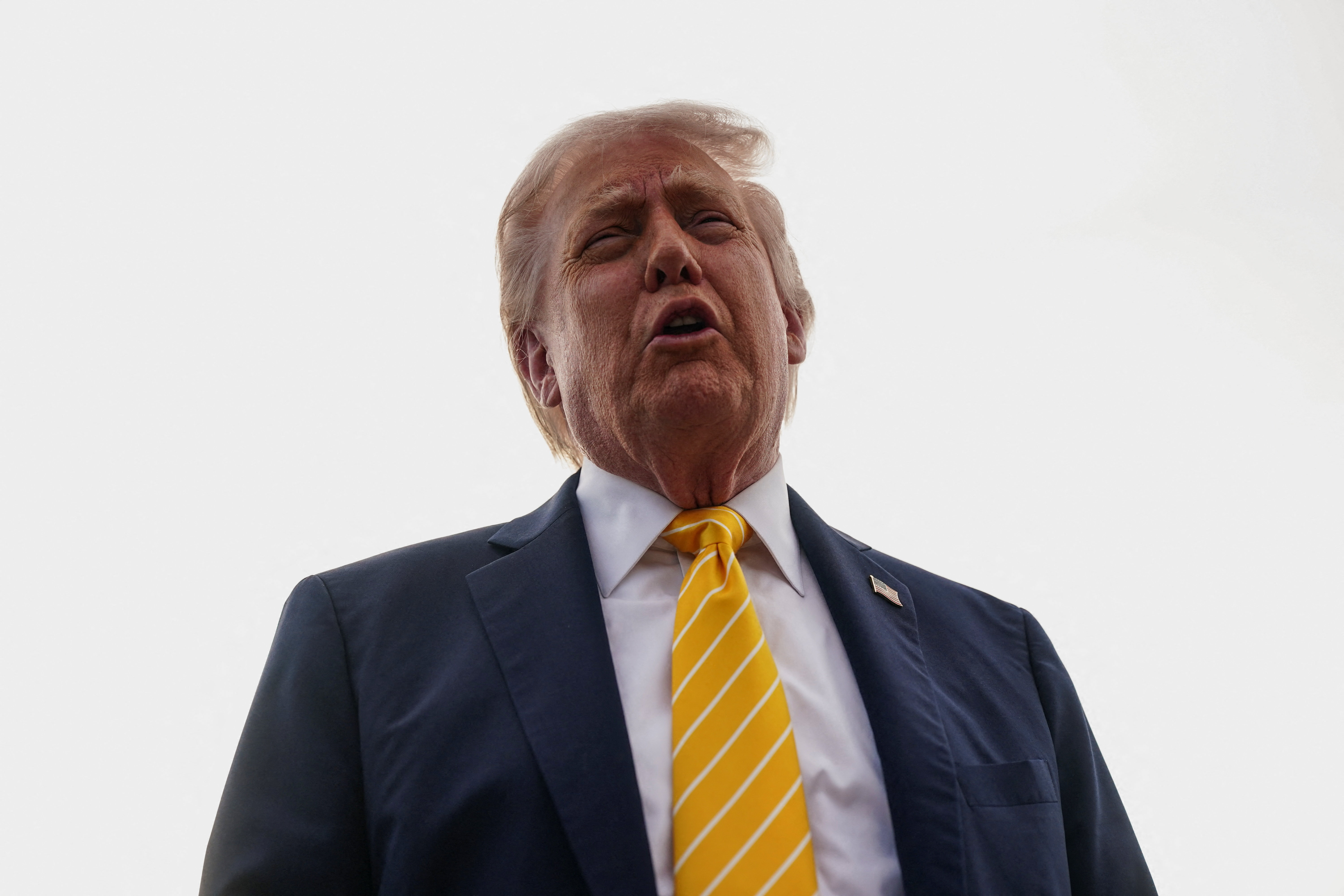 image Trump says US could restart Iran strikes &#8216;if they misbehave&#8217;