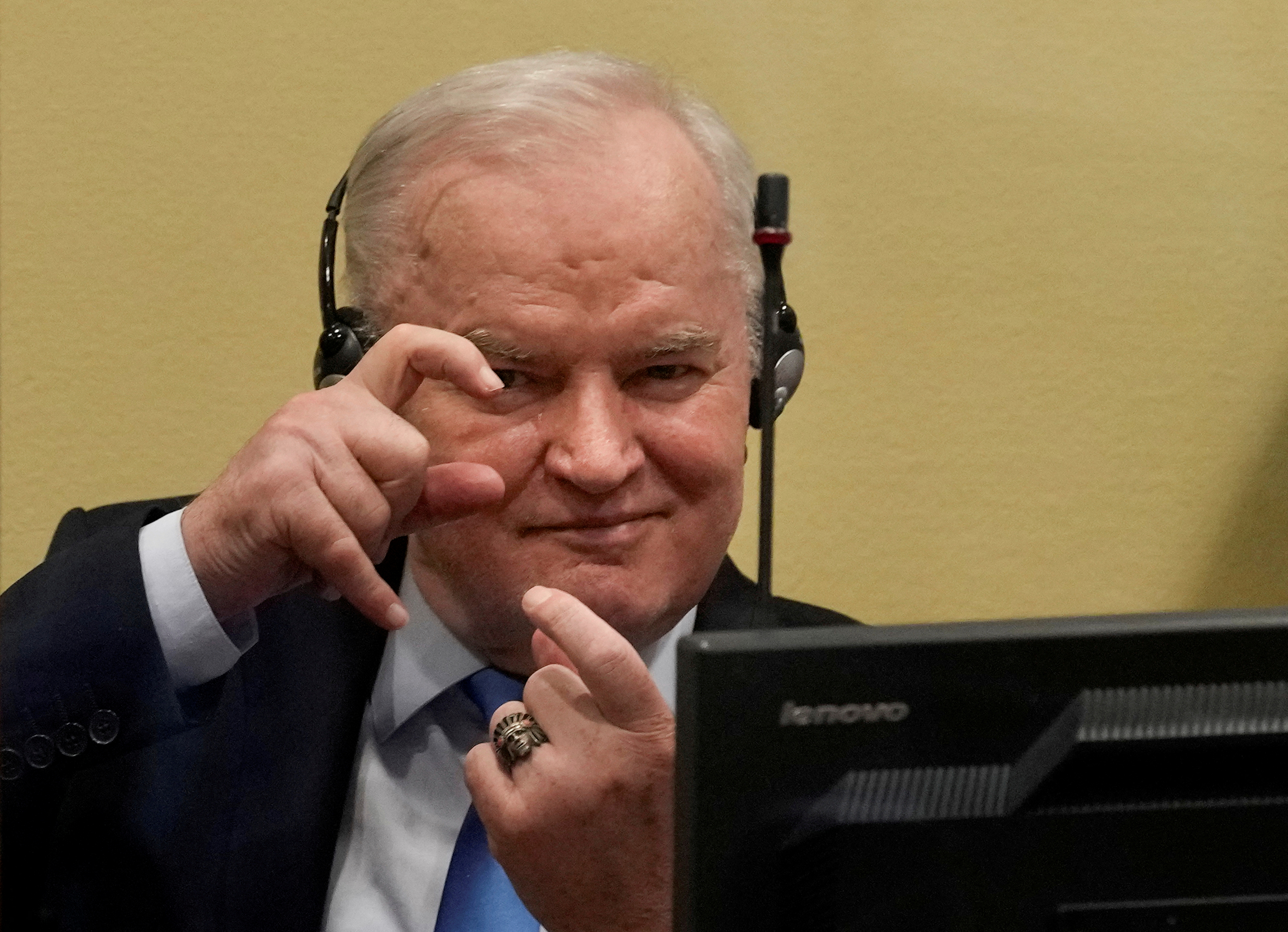 cover Bosnian Serb general Mladic&#8217;s early release denied by UN court