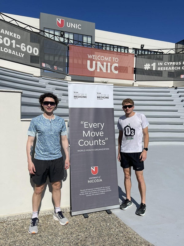 UNIC takes part in second official ‘Exercise is Medicine® Cyprus’ initiative