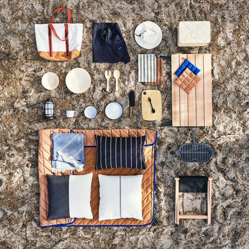 cover IKEA&#8217;s new SOLUPPGÅNG collection encourages relaxation in nature