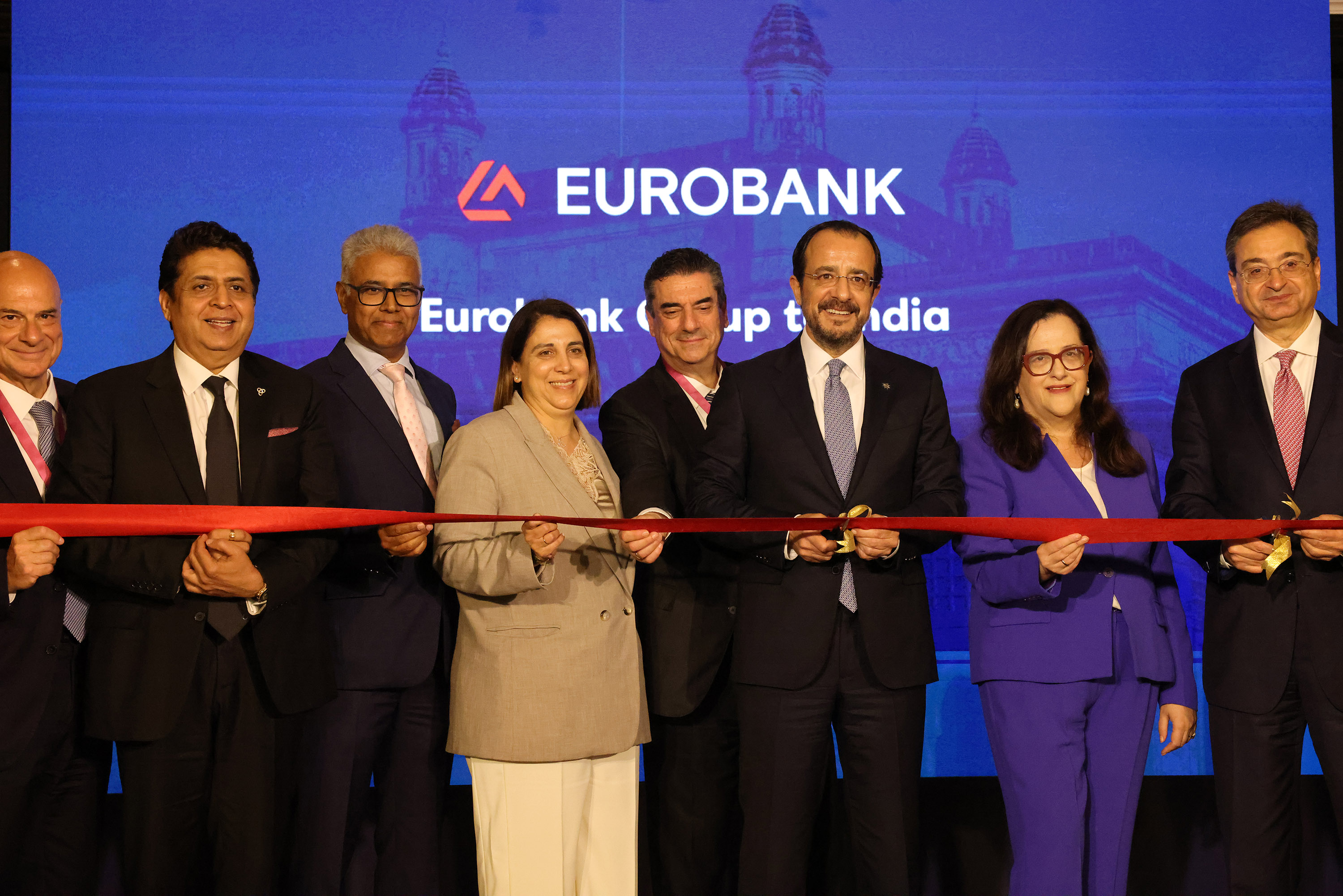 Eurobank opens representative office in India