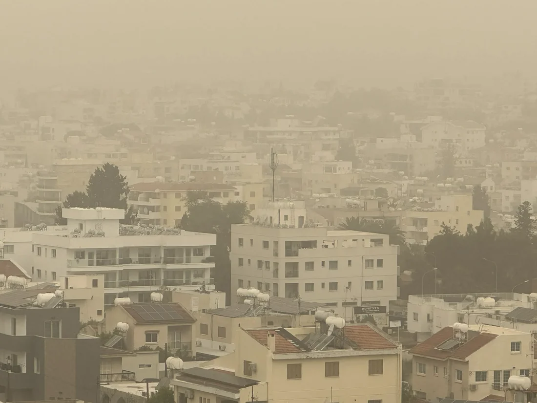 cover Dust from Lebanon to hit Cyprus over coming days