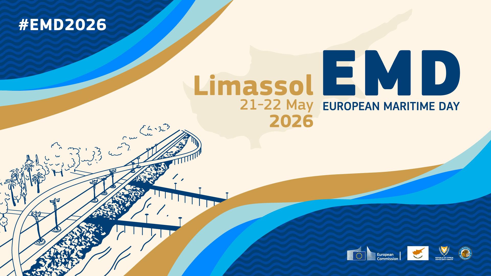 cover Limassol to host European Maritime Day 2026 for high-level blue economy talks
