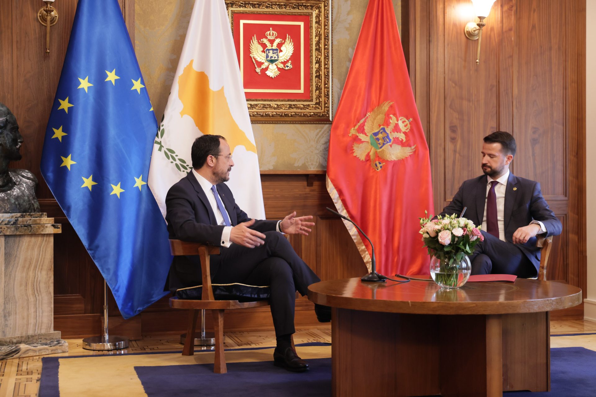 cover Montenegro’s EU path to dominate presidential talks in Cyprus