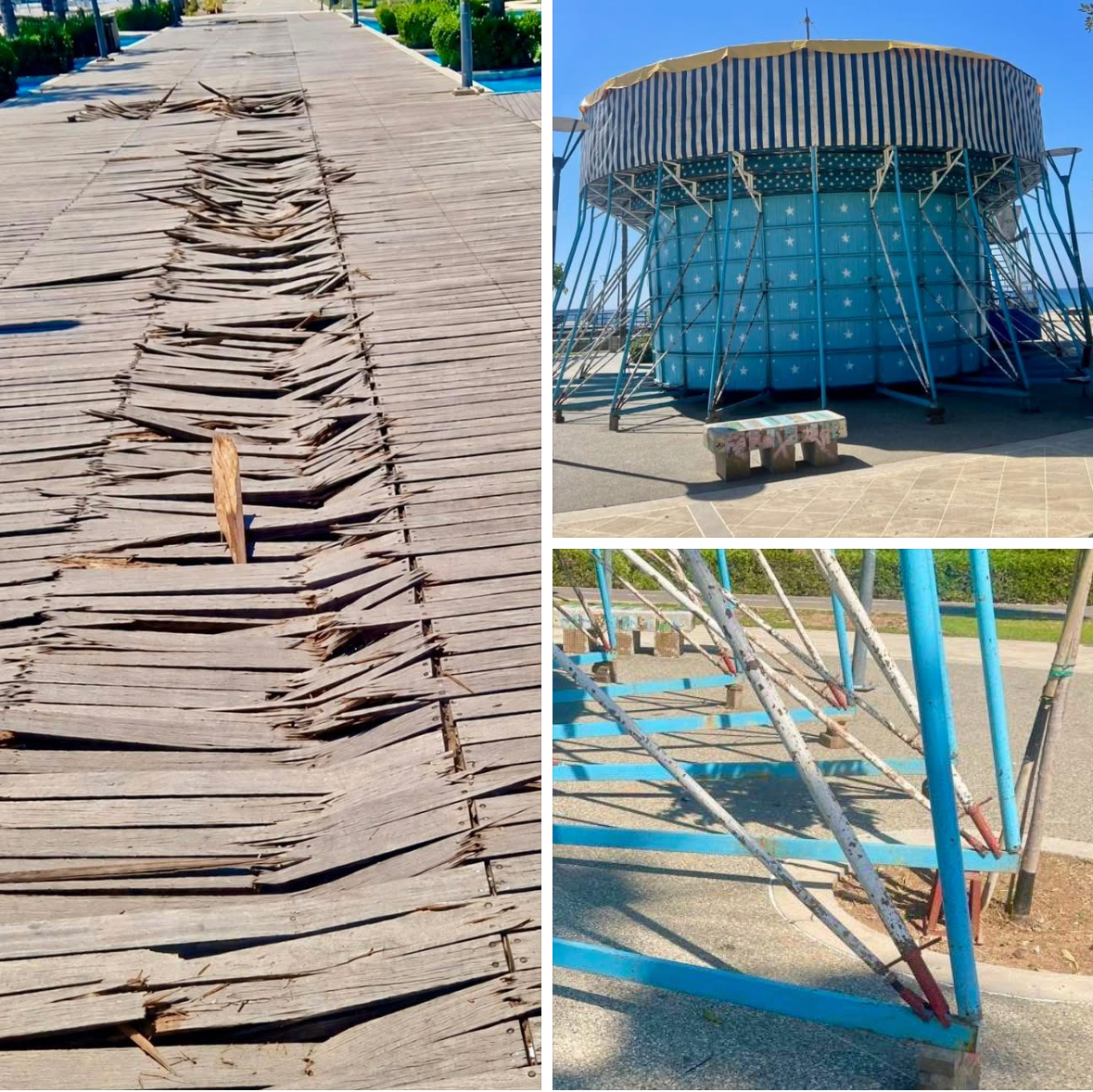 Show, attraction, ride, Molos, Limassol, boardwalk