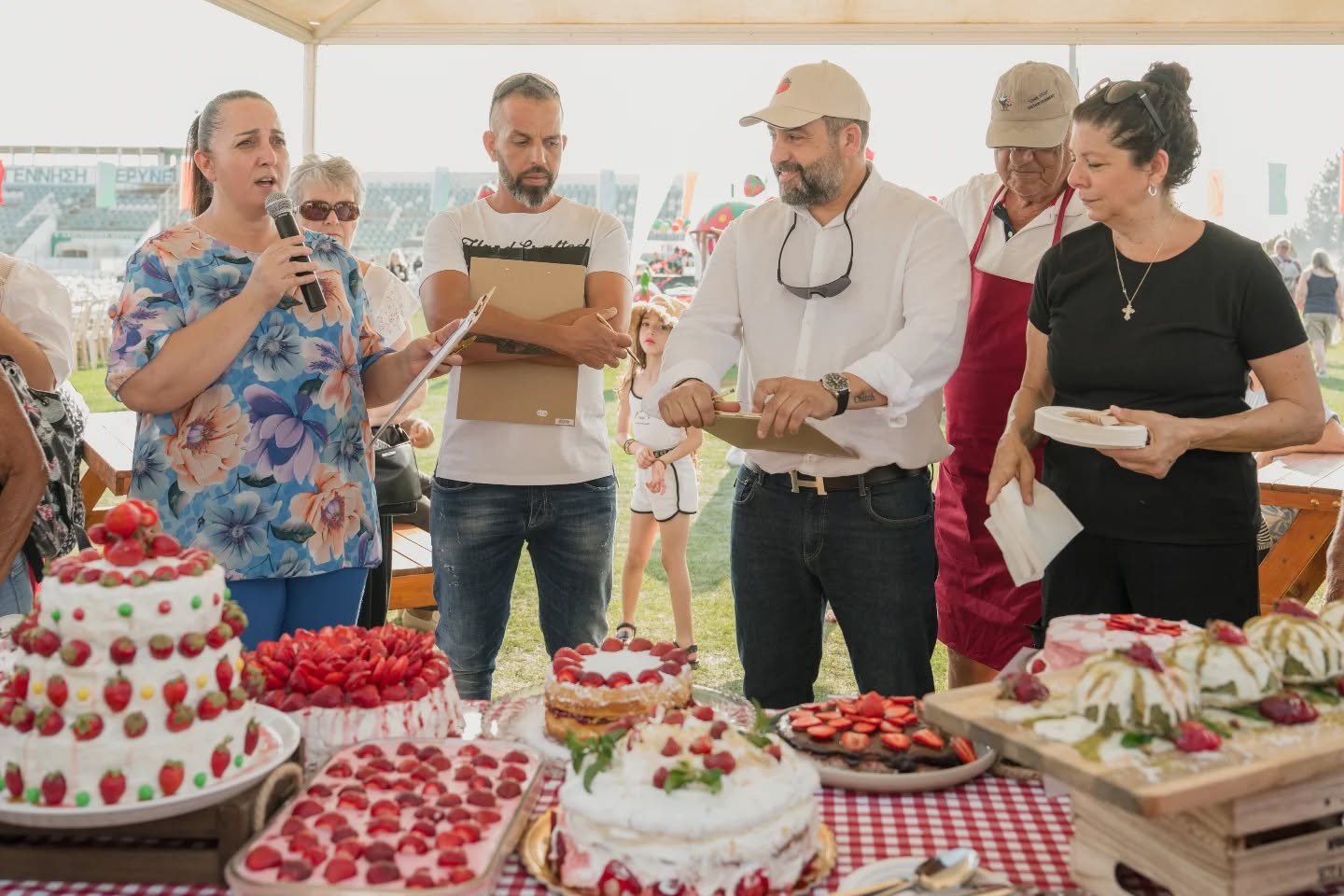 cover Free fruit and lots to taste at Strawberry Festival