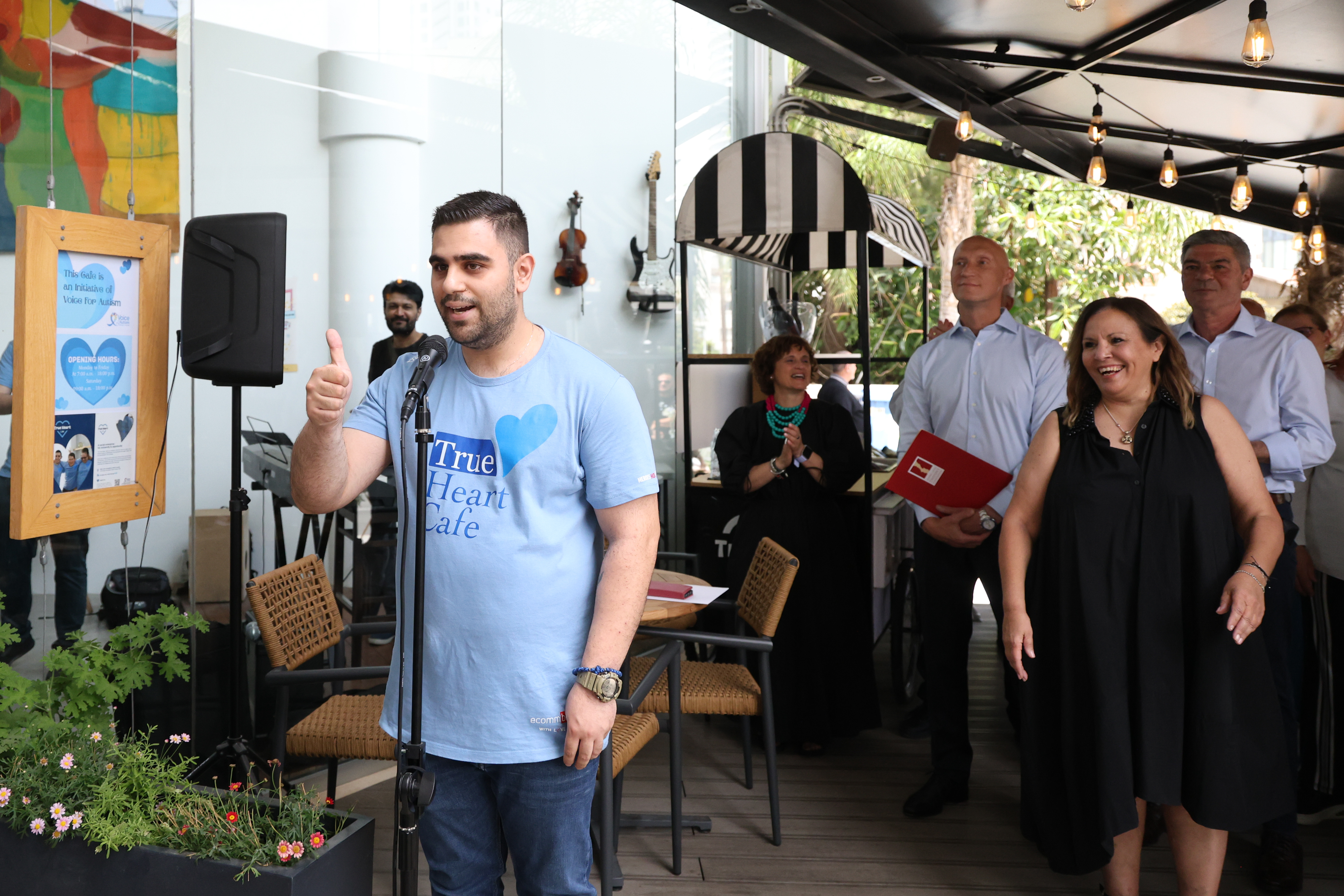 autism, deputy welfare minister, cafe, True Heart