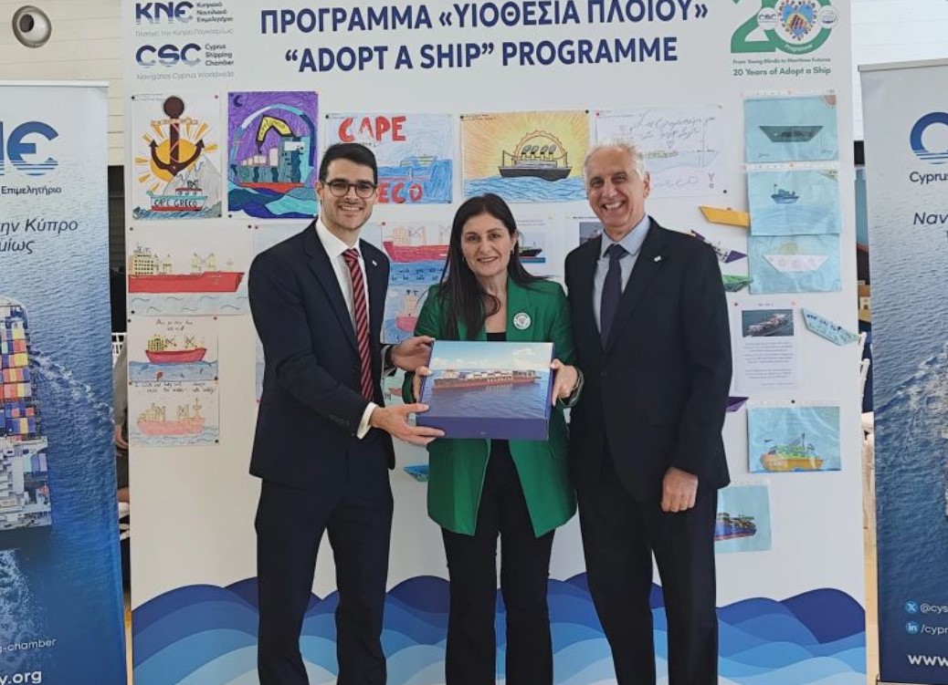 cover Shipping initiative inspires next generation of Cypriot seafarers