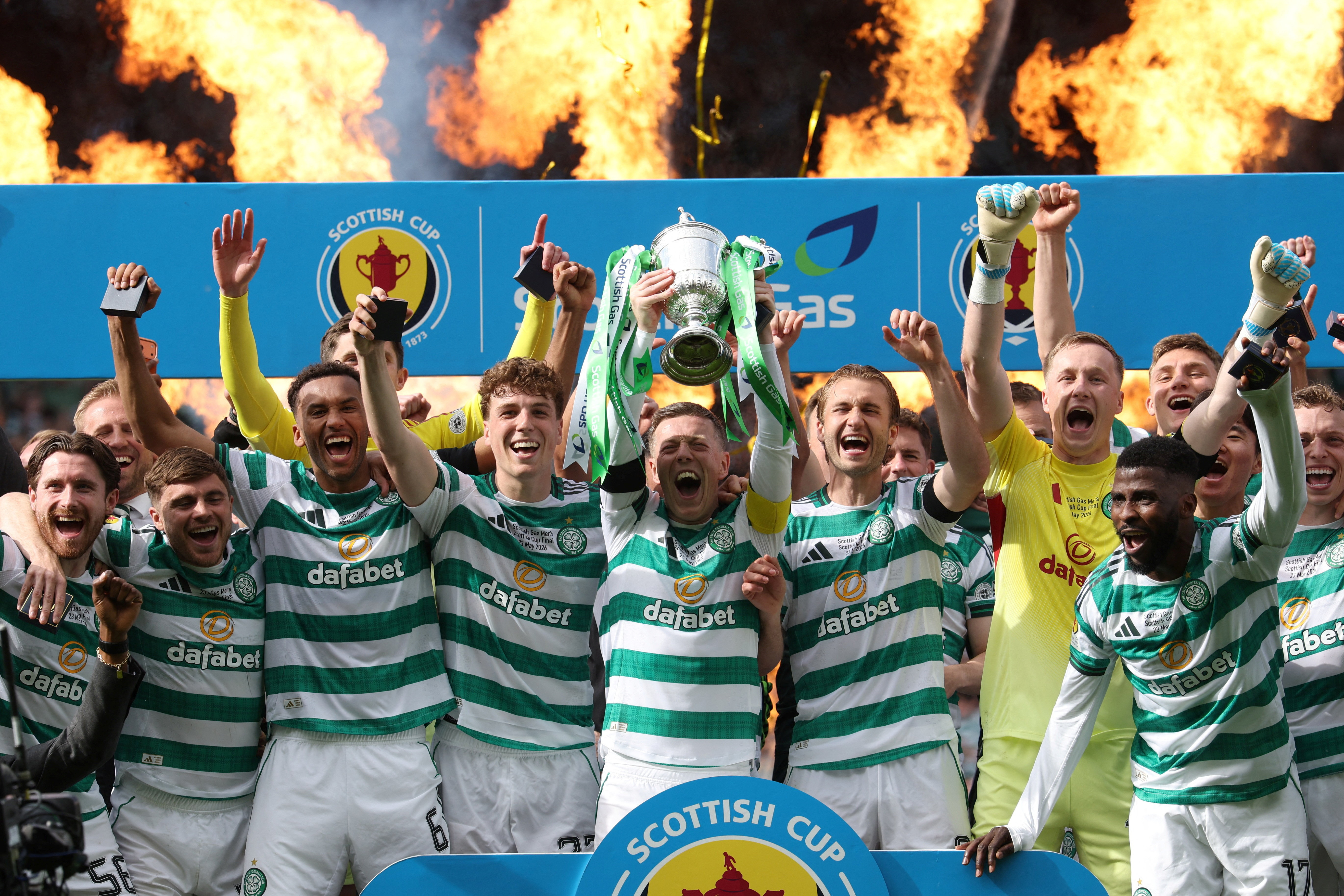 cover Celtic complete double with Scottish Cup win over Dunfermline