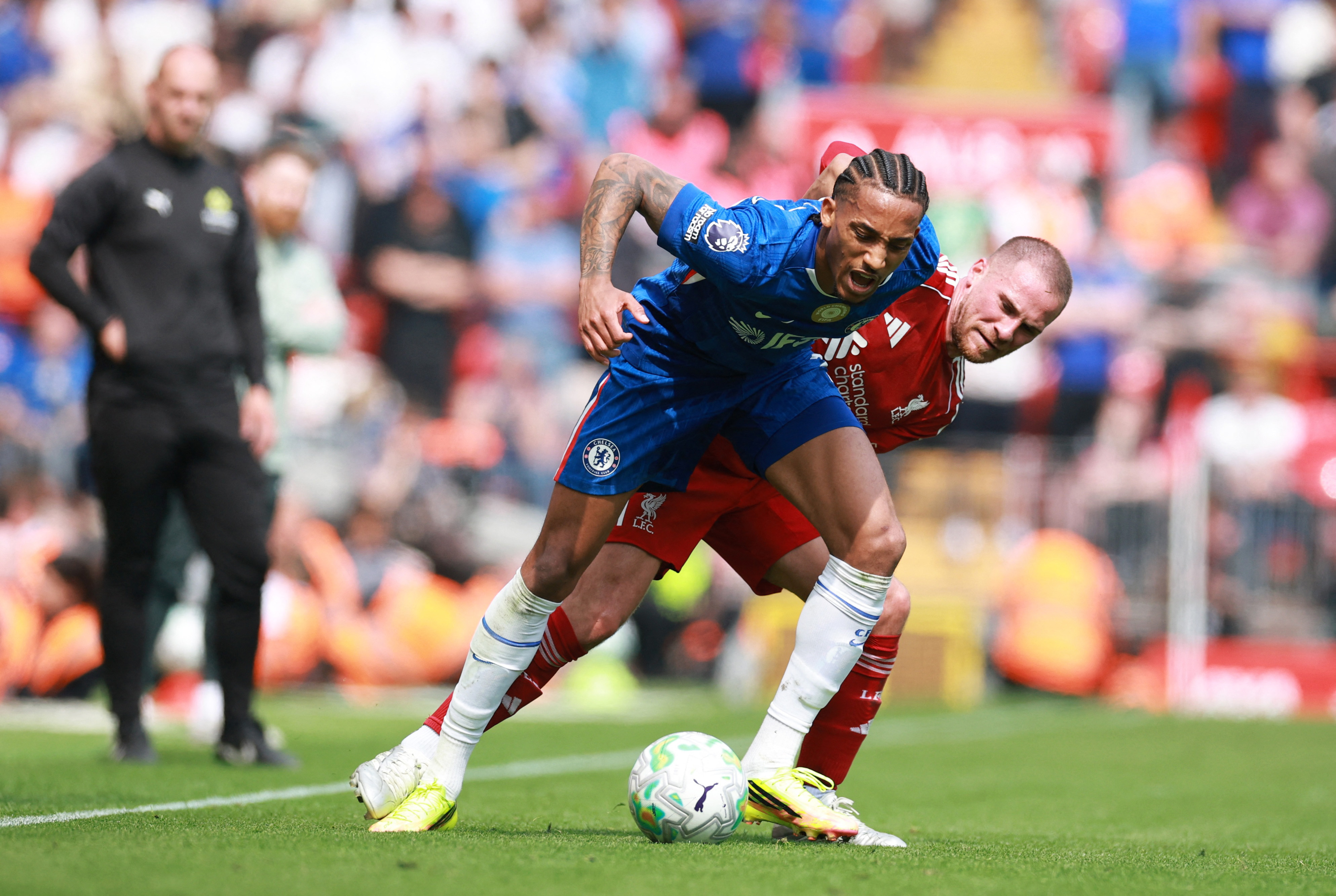 cover Chelsea end six-game losing run with 1-1 draw at Liverpool