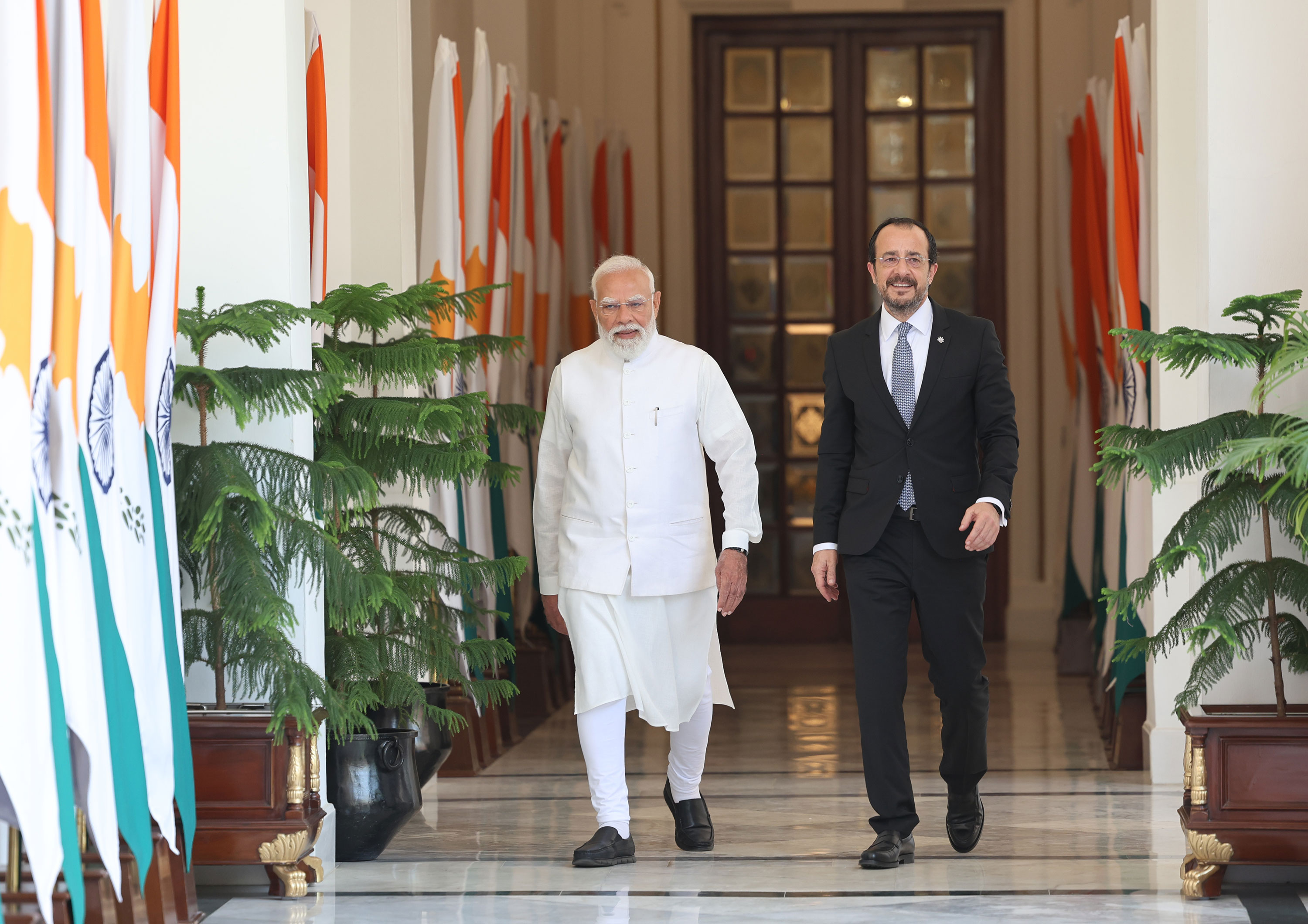 Christodoulides, India, Modi, New Delhi