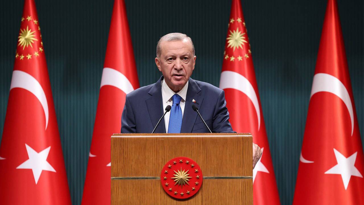 cover Erdogan: Cyprus issue blocked Turkey’s journey towards EU