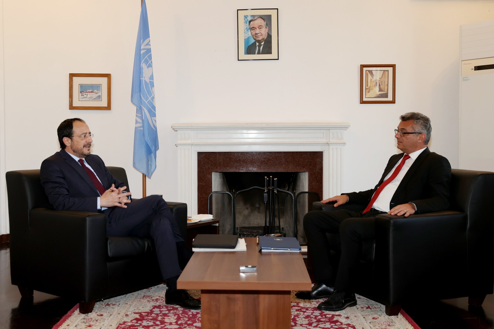 Christodoulides, Erhurman, Cyprus problem, Cyprob, north
