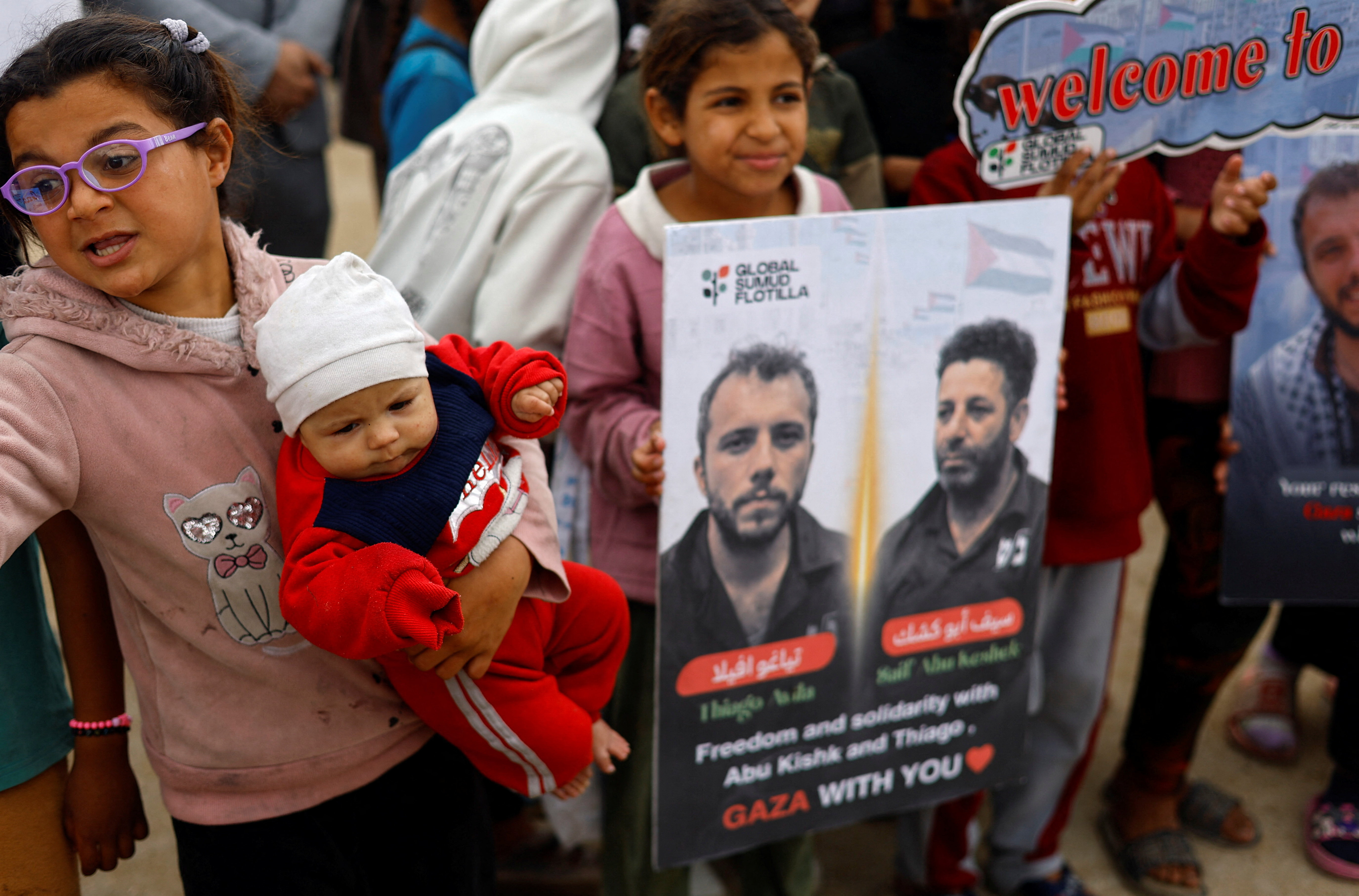 cover Gaza flotilla activists to be released from Israel detention and deported