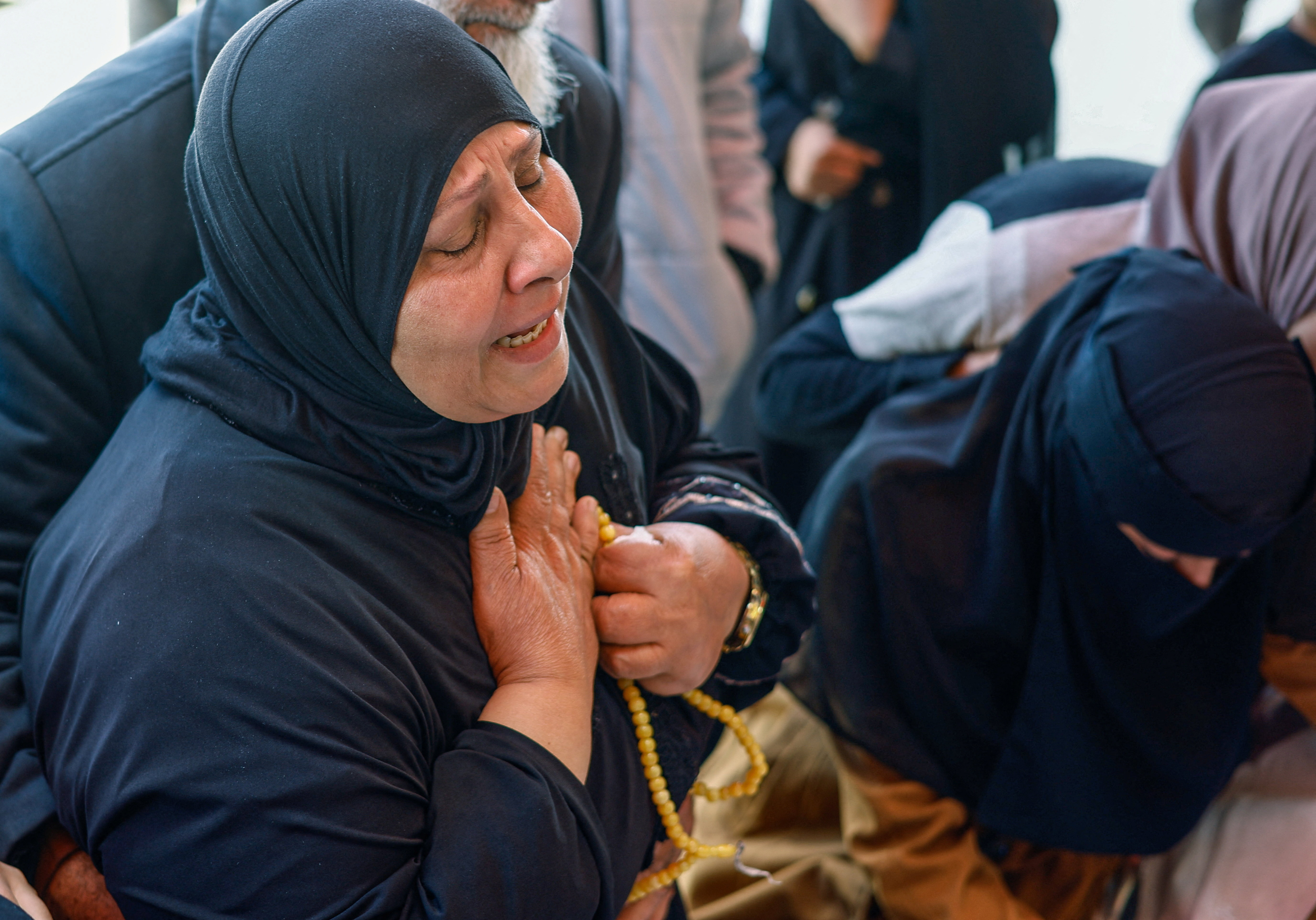 image Israeli fire kills parents and their infant in Gaza, medics say