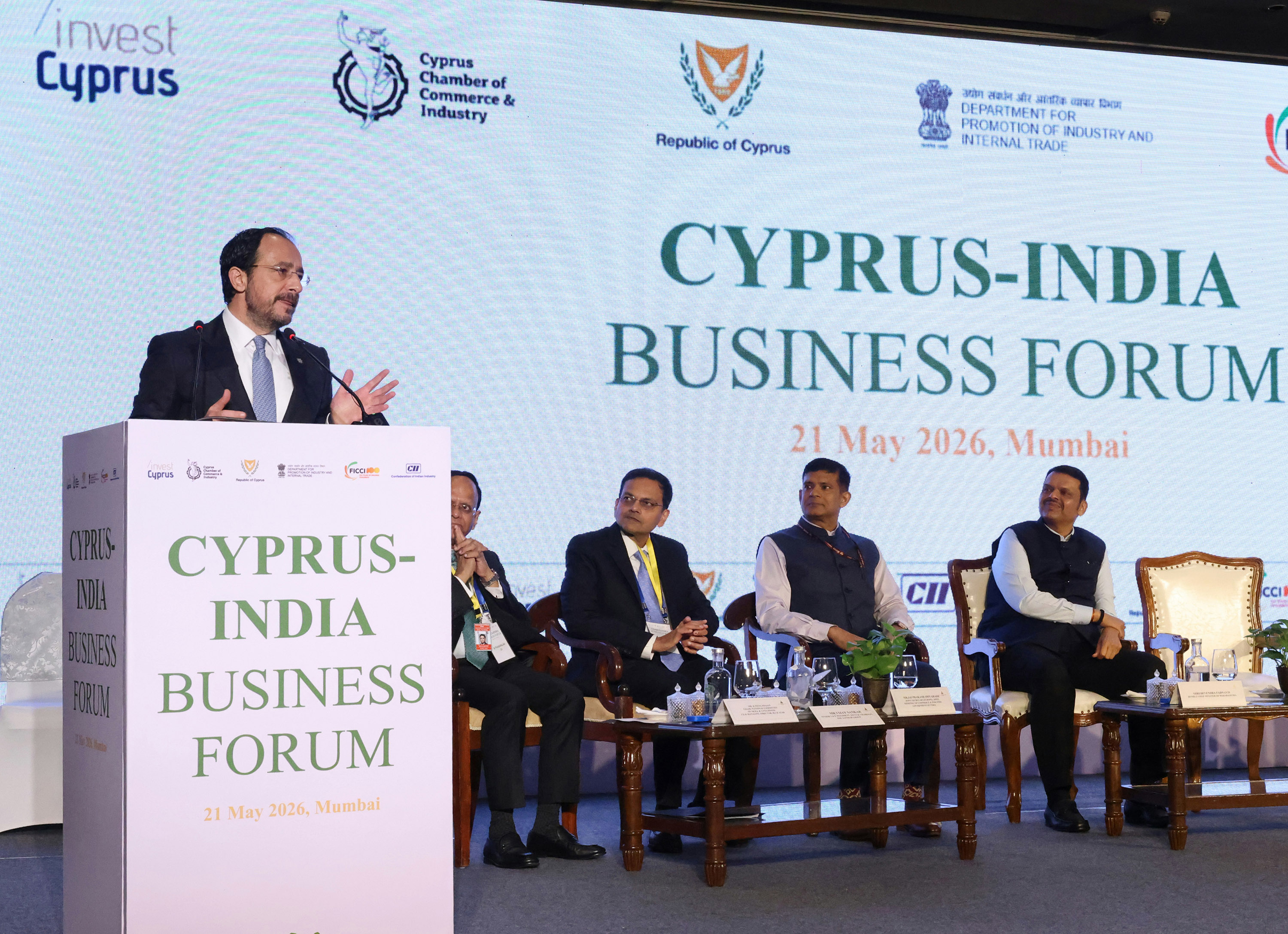 cover Christodoulides praises Mumbai’s ‘remarkable energy’