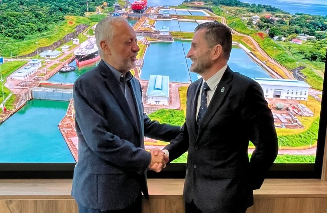 image ICS chief Kazakos meets Panama president