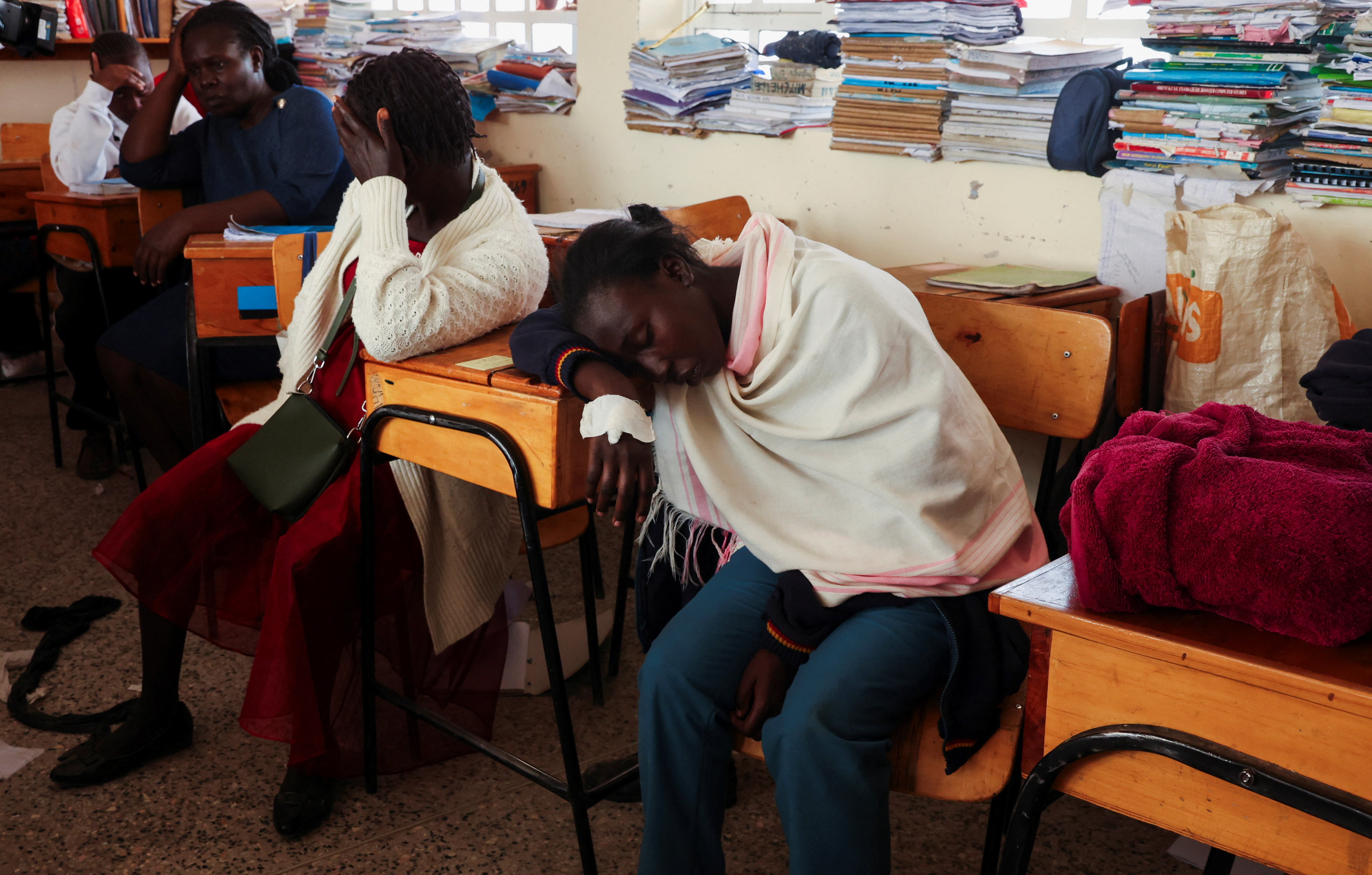 cover Kenya arrests 8 students suspected of arson in deadly school fire