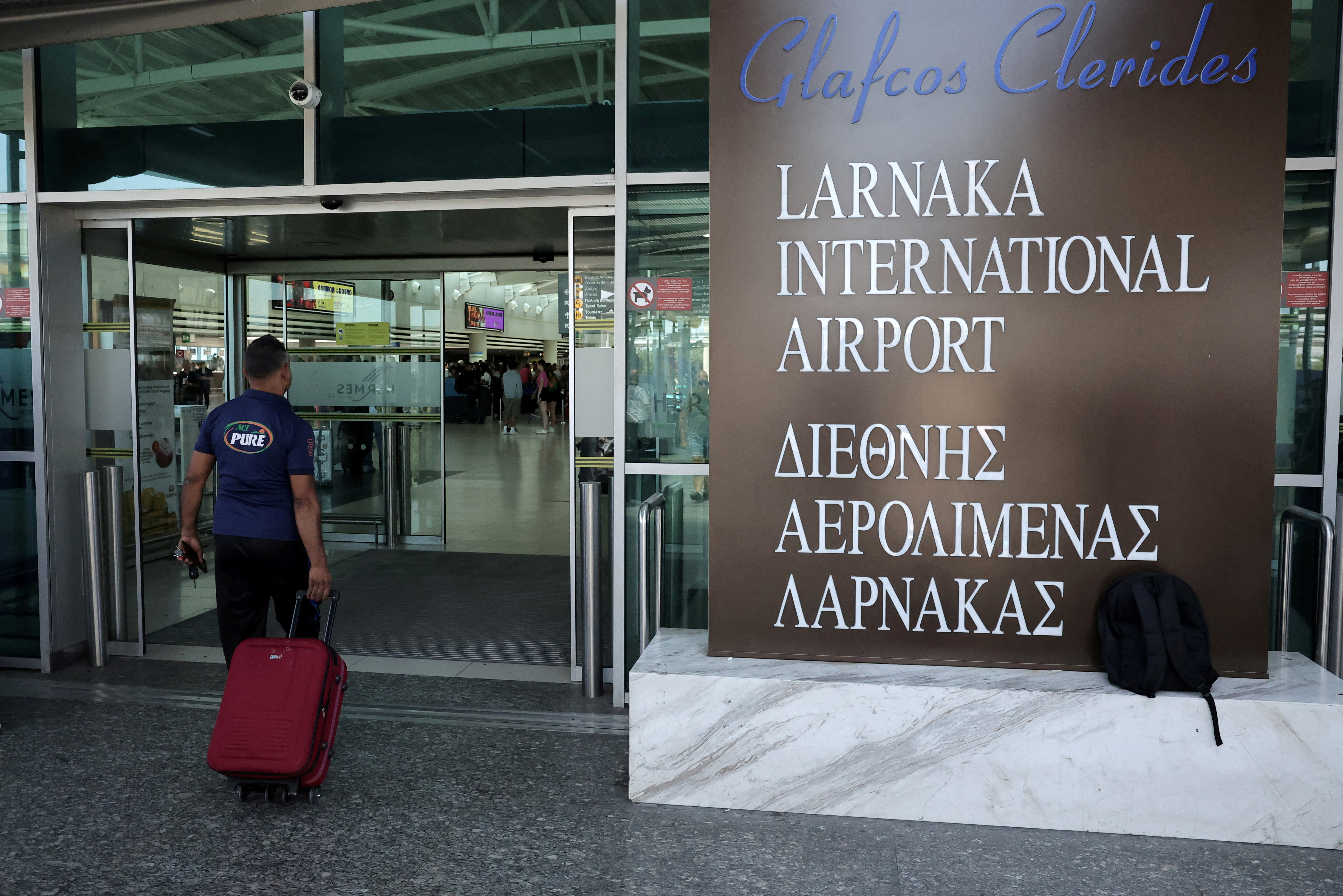 cover Customs seize 28kg of cannabis at Larnaca airport