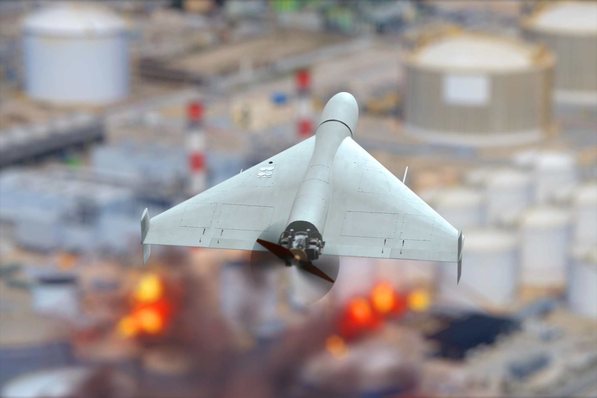 cover Russian drones crash in Latvia, damage oil storage facility