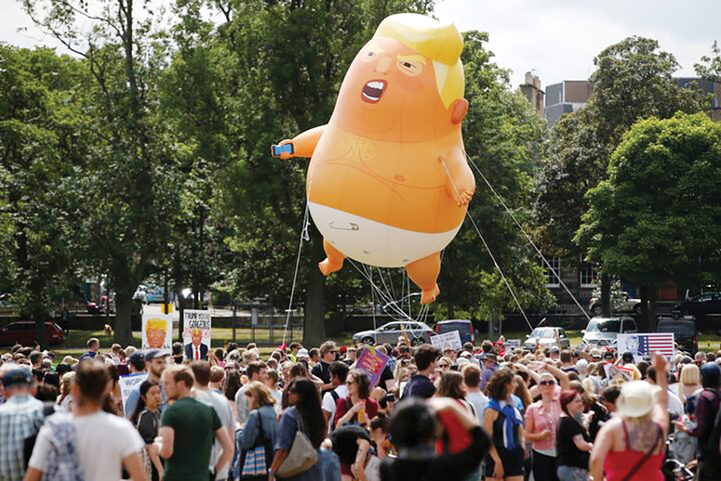 image Global perceptions of US fall below Russia under Trump, survey finds