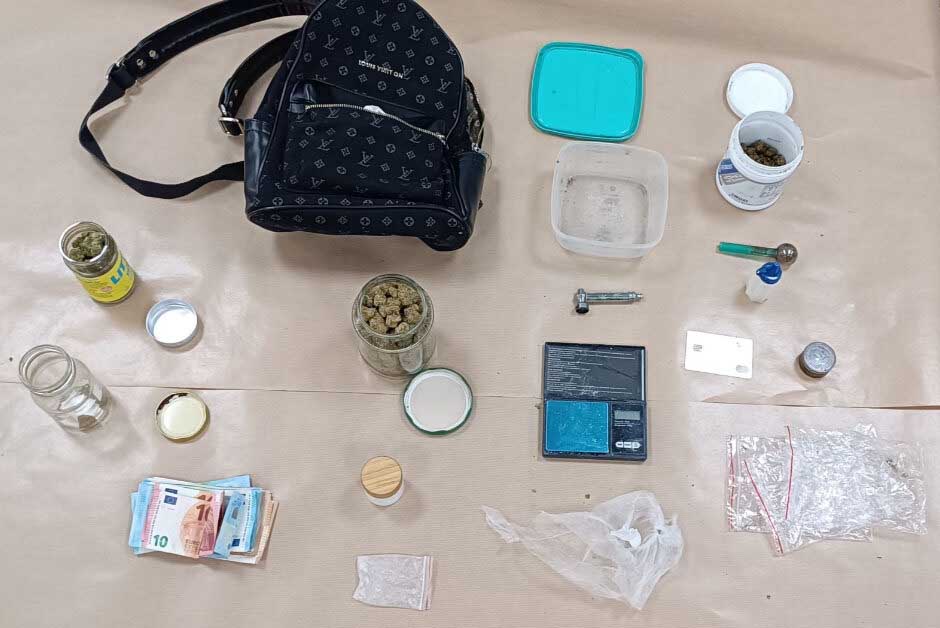 image Two arrests after drugs found