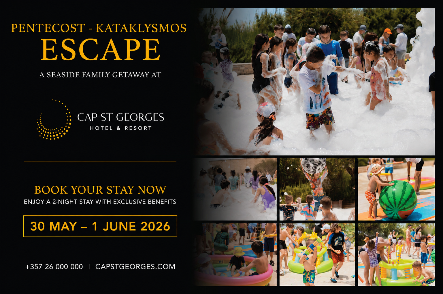 image The most glamorous Kataklysmos weekend comes to life at Cap St Georges HOTEL &amp; Resort
