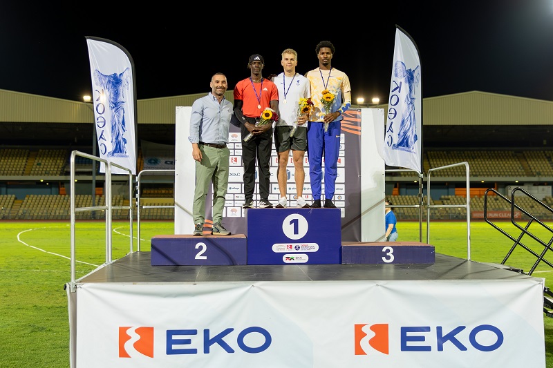 cover Sporting excellence on display at EKO Cyprus International Athletics meet