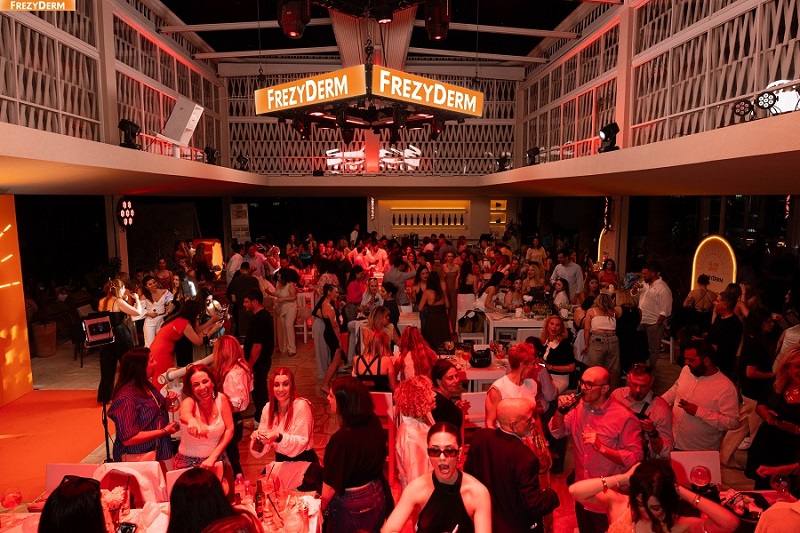 Frezyderm hosts Golden Hour summer party to reintroduce Sun Screen Velvet