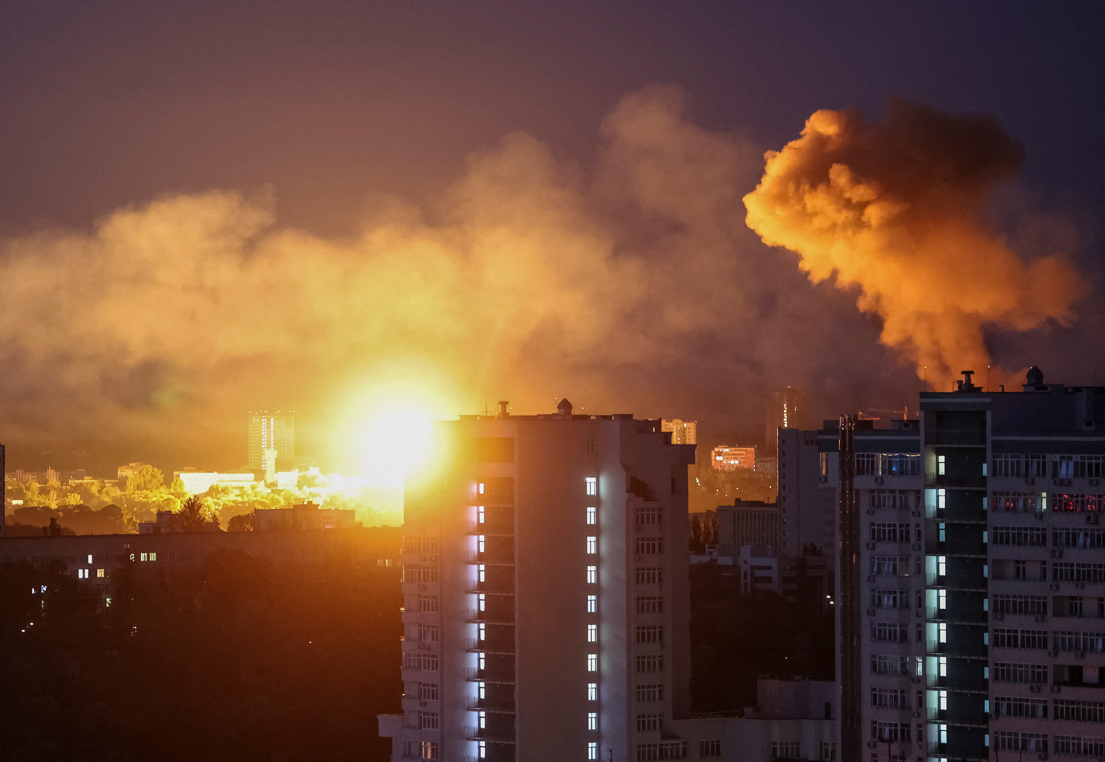 cover Nine dead, dozens wounded as Russia launches major attack across Ukraine