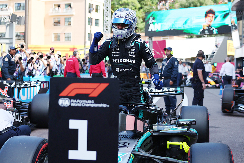 image Antonelli snatches Monaco pole for Mercedes