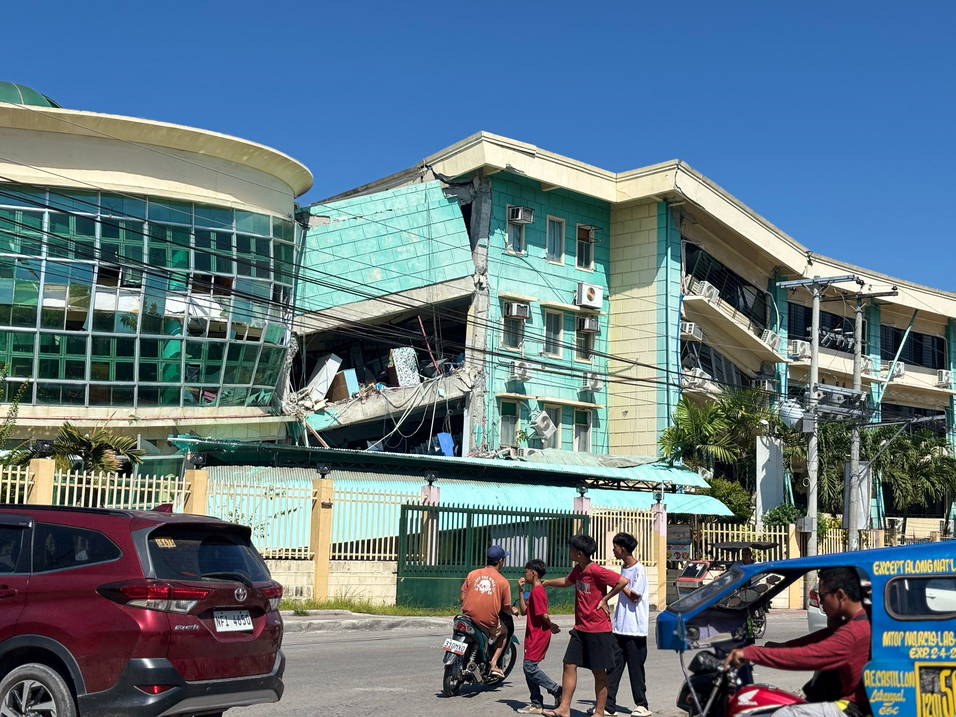 image Eight reported dead after magnitude 7.8 earthquake in Philippines