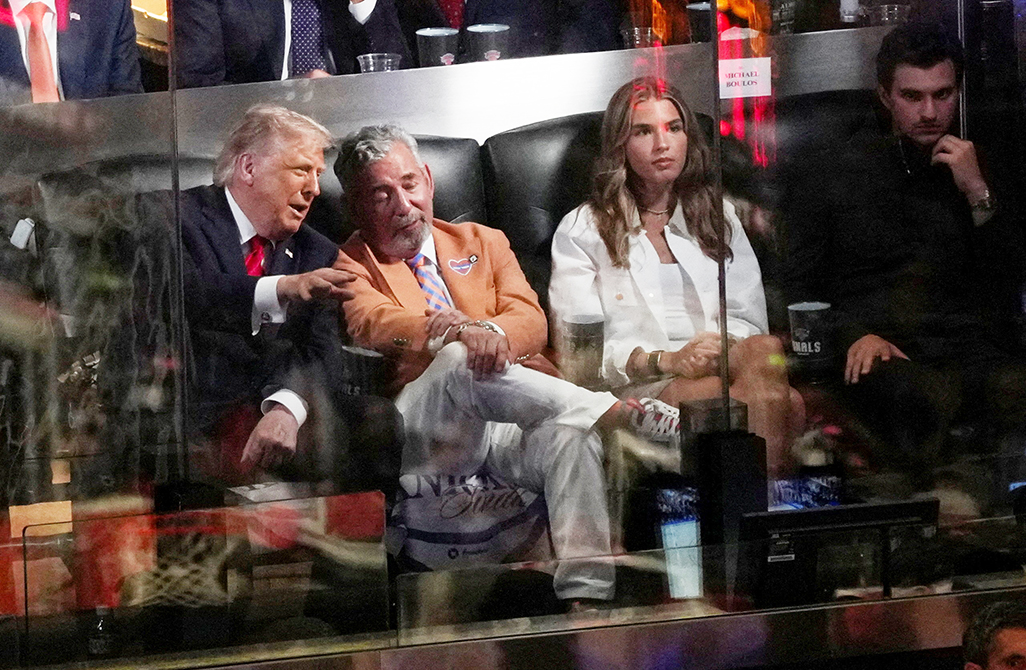 Trump greeted with boos at NBA Finals in Madison S