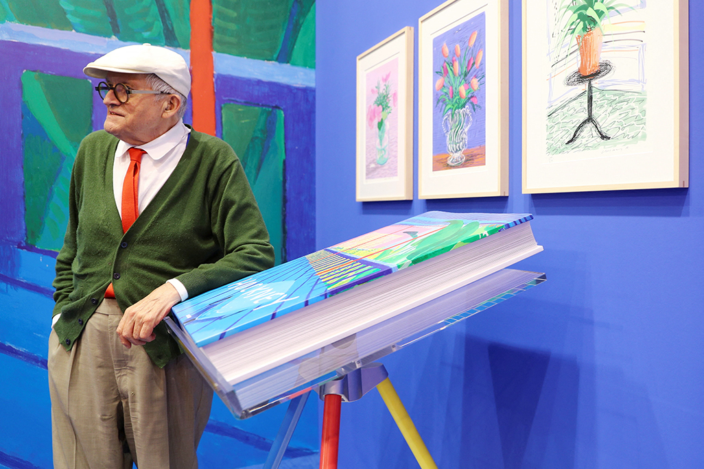 cover Legendary British artist David Hockney dies aged 88