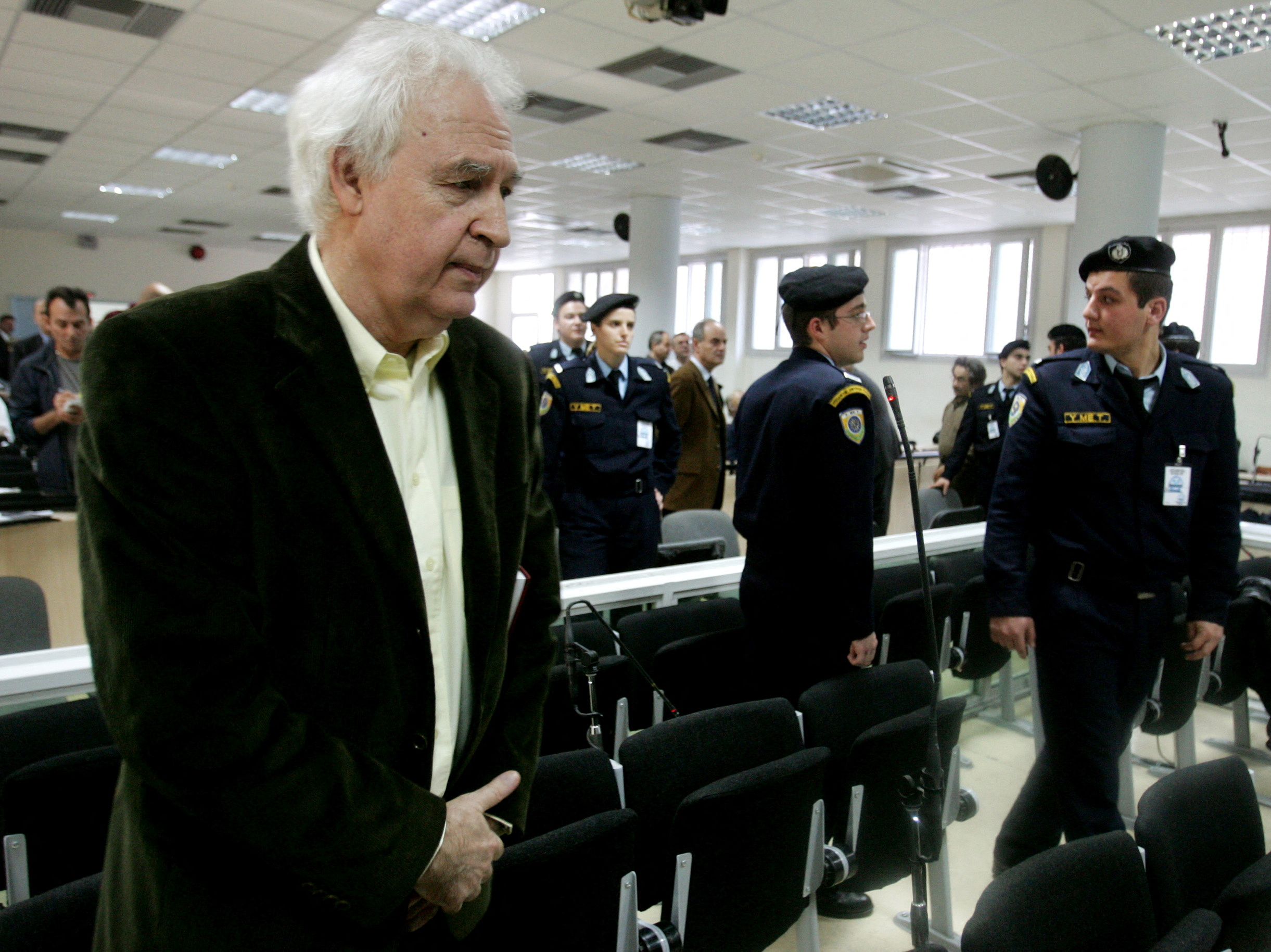 cover Greek court sends November 17 leader back to prison