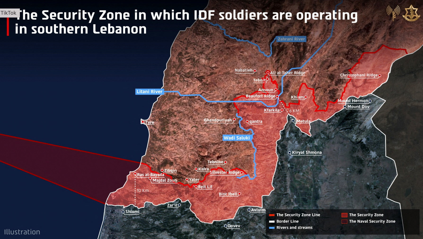 cover Israel issues new Lebanon occupation map, in talks with US over deployment