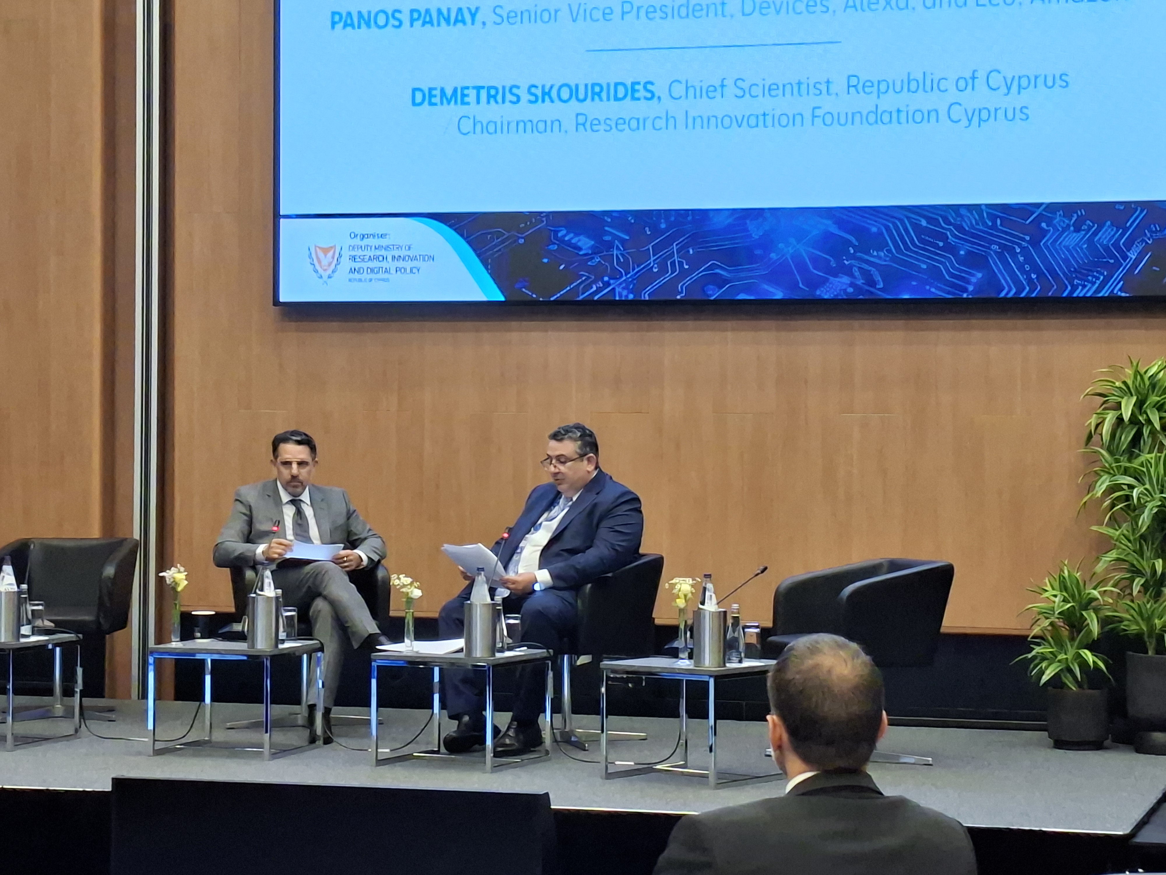 cover Amazon executive Panos Panay urges Cyprus to prioritise speed and connectivity