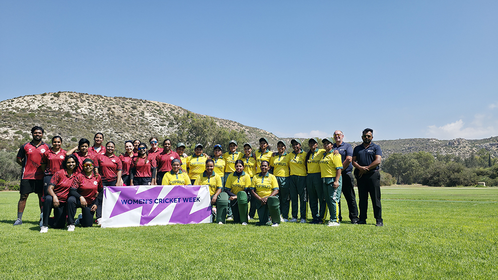 cover Cypriot women cricketers show the men how it’s done