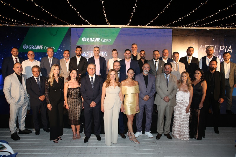 image &#8216;Stars on the Wave&#8217;: GRAWE Cyprus honours top insurance partners