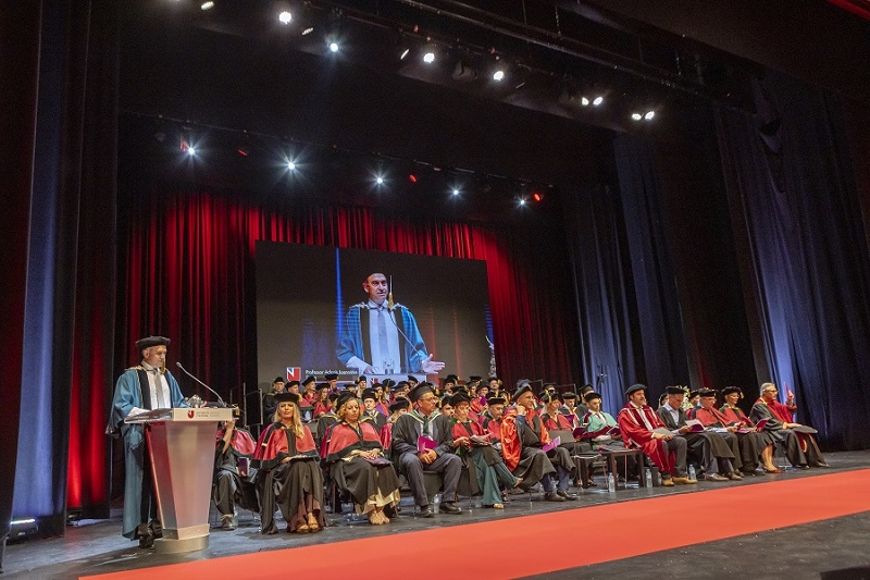 image 2026 UNIC Medical School graduation features address by AI pioneer Topol